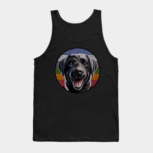 Vintage Labrador Retriever Dog Tank Top